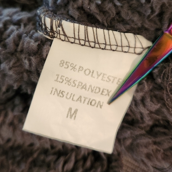 Grey teddy sweatshirt - Picture 10 of 11